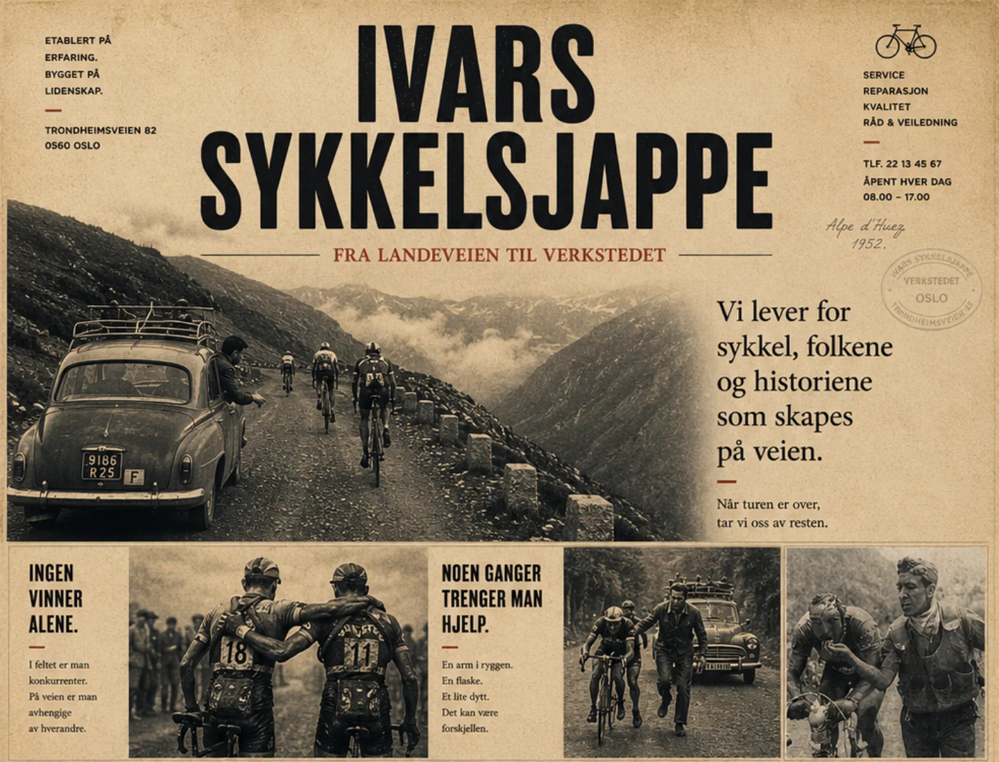 Browser capture of the actual Ivars website newspaper front page